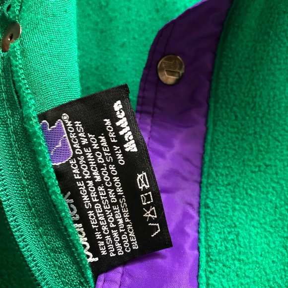 VINTAGE K-WAY POLARTEC FLEECE JACKET - Picture 6 of 7